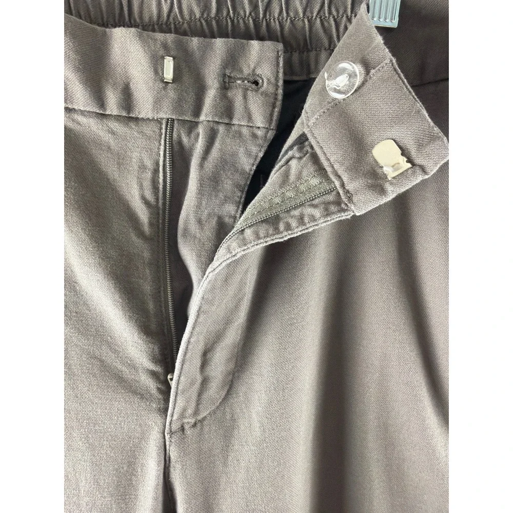Banana Republic Mason Athletic Tapered Pants Mens 34x34 Grey Brown Chinos Norm